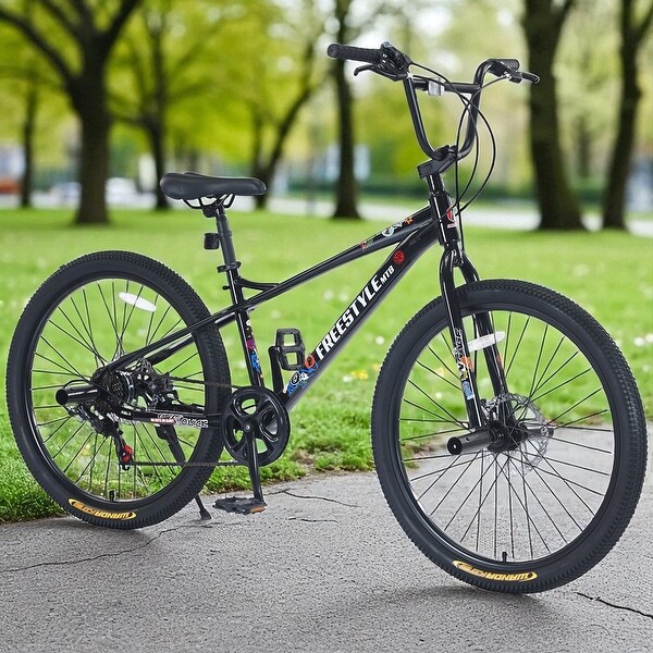26 Inch Kids Freestyle Mountain Bike, Boys & Girls 12+